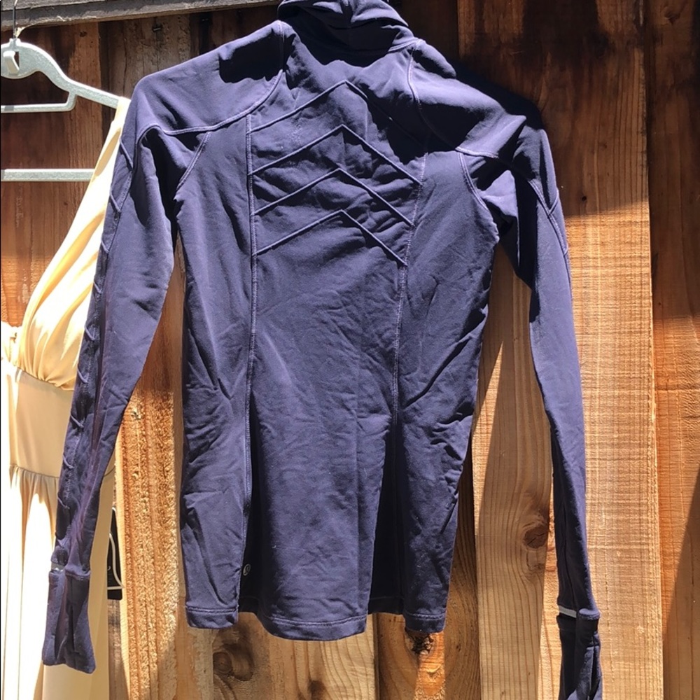 Lululemon Frost 1/2 Zip- Black grape - Picture 6 of 7